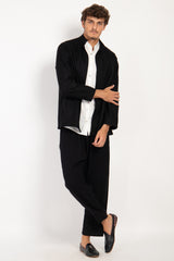 Nobro Lambswool Black Jacket