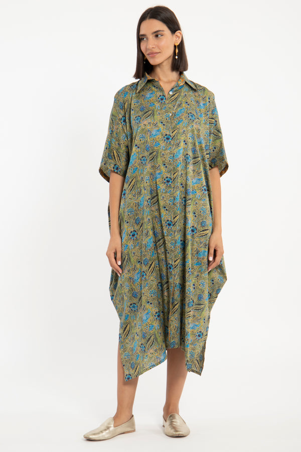 Edith Printed Cotton Jellaba