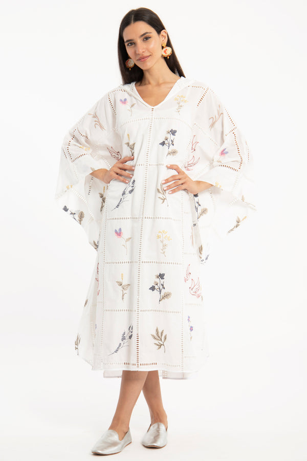 Badiya Cotton Embroidered Jellaba