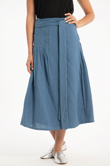 Sukhothai Pleated Wrap Skirt