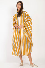 Badiya Cotton Yellow Jellaba