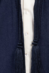 Loro Piana Cashmere Navy Poncho