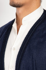 Loro Piana Cashmere Navy Poncho