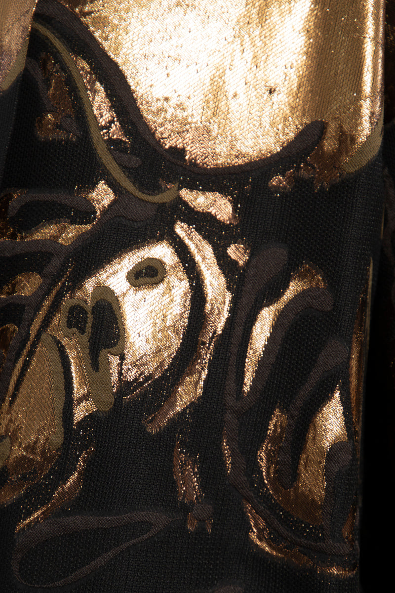 Fay Tulle Black and Gold Jacket