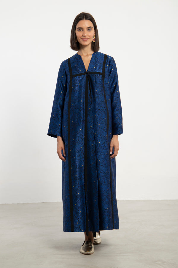 Chafa Cotton Silk Blend Blue Set