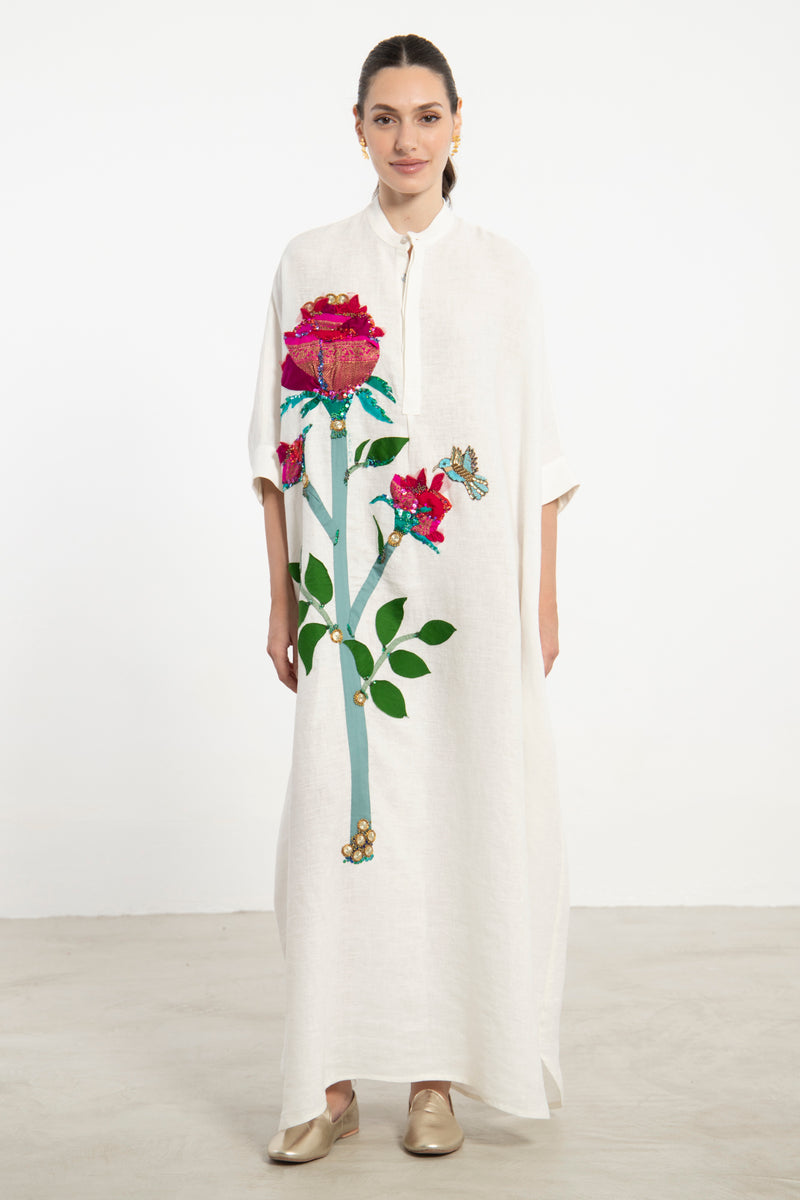 One-Of-a-Kind Helen Rose Hand Embroidered Dress