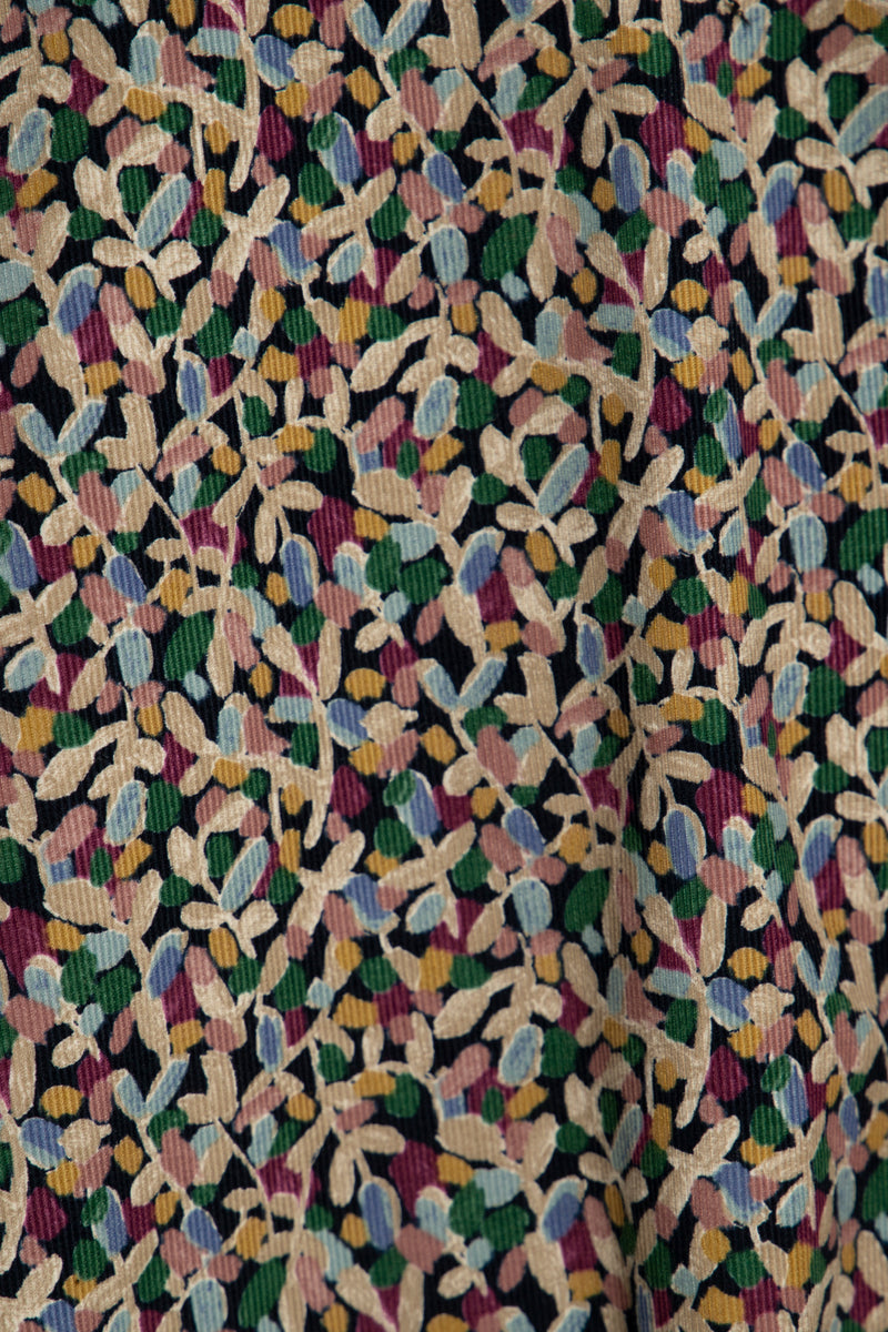 Mayssoun Cotton Corduroy Multicolor Dress