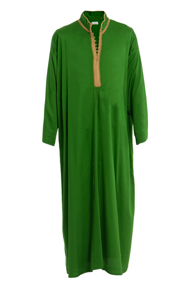Jawad Cotton Emerald Green Jellaba - Men