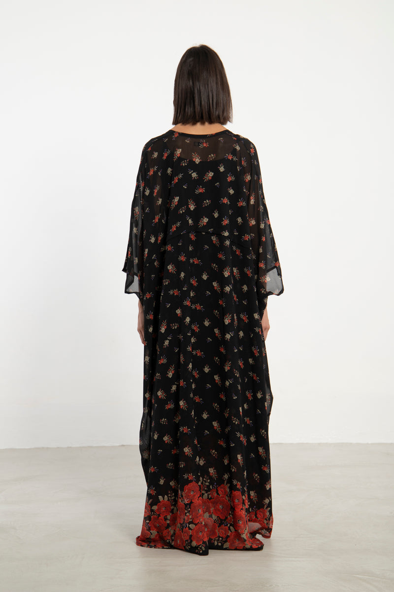 Deli Printed Silk Dress