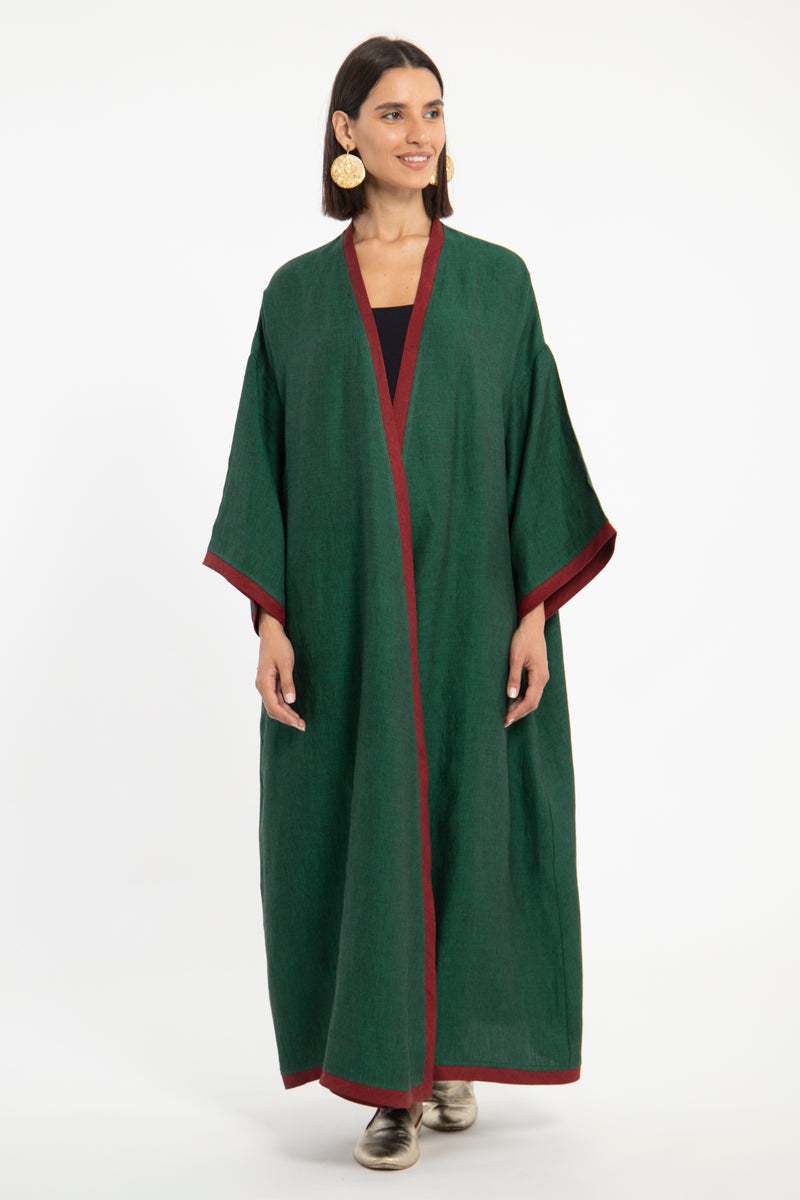 Jamila Linen Abaya