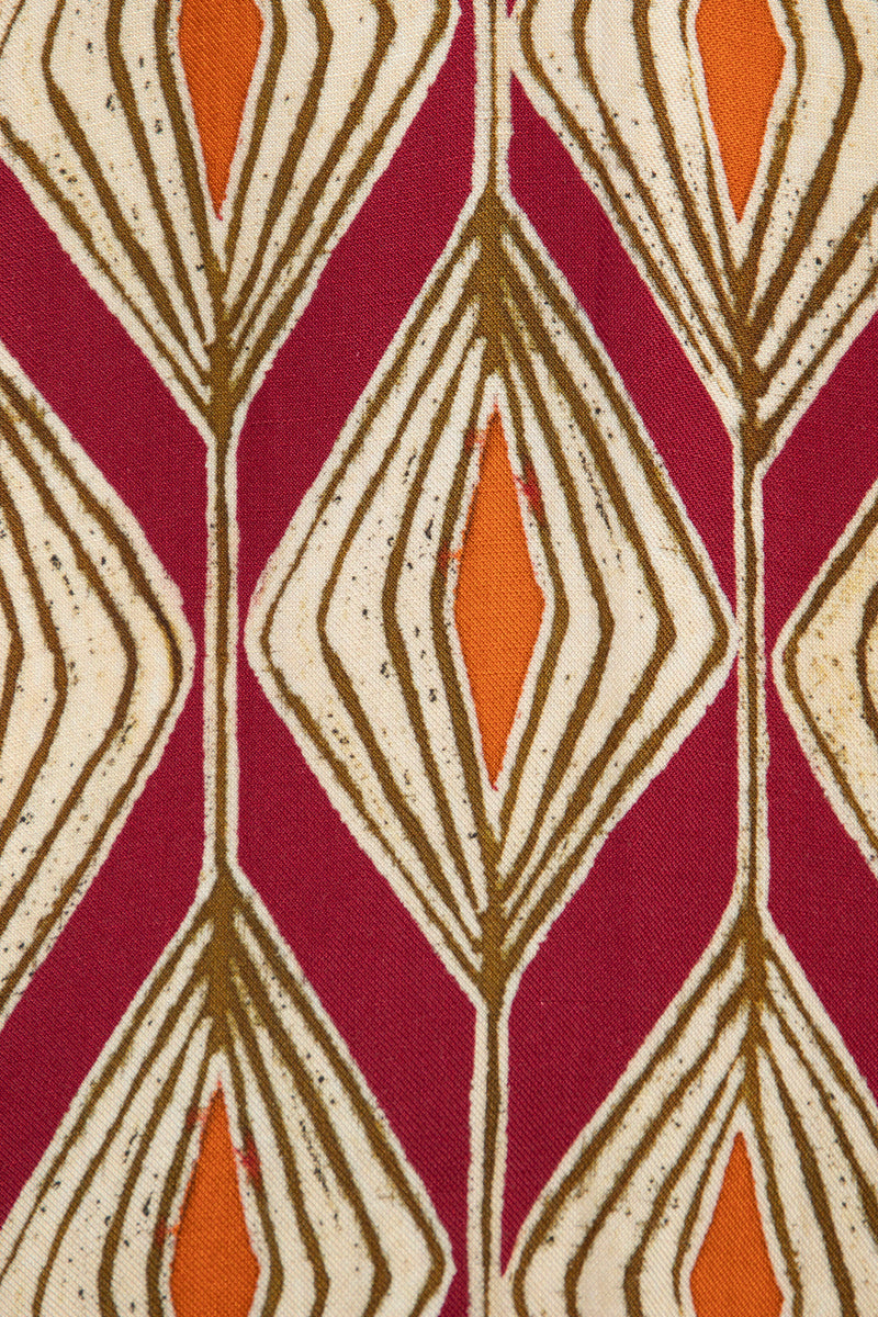 Tanen Linen Ikat Dress