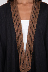 Loro Piana Wool & Cashmere Charcoal Abaya