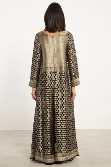 One-Of-a-Kind Souraya Gold & Black Dress