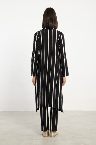 Dalia Cotton Black and White Two-Piece Set