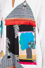 One-Of-A-Kind Rabiaa Linen Hand Embroidered Dress