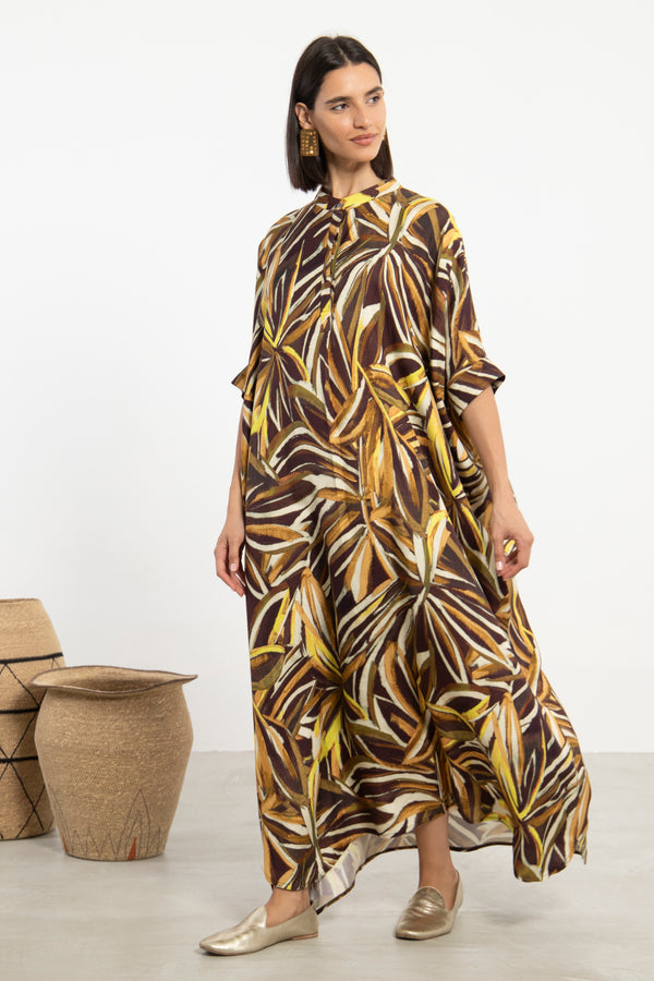 Helen Linen Multicolor Dress