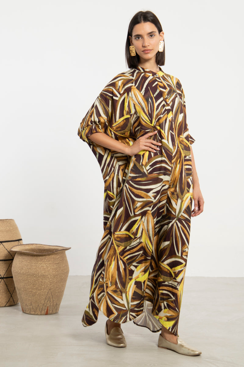 Helen Linen Multicolor Dress