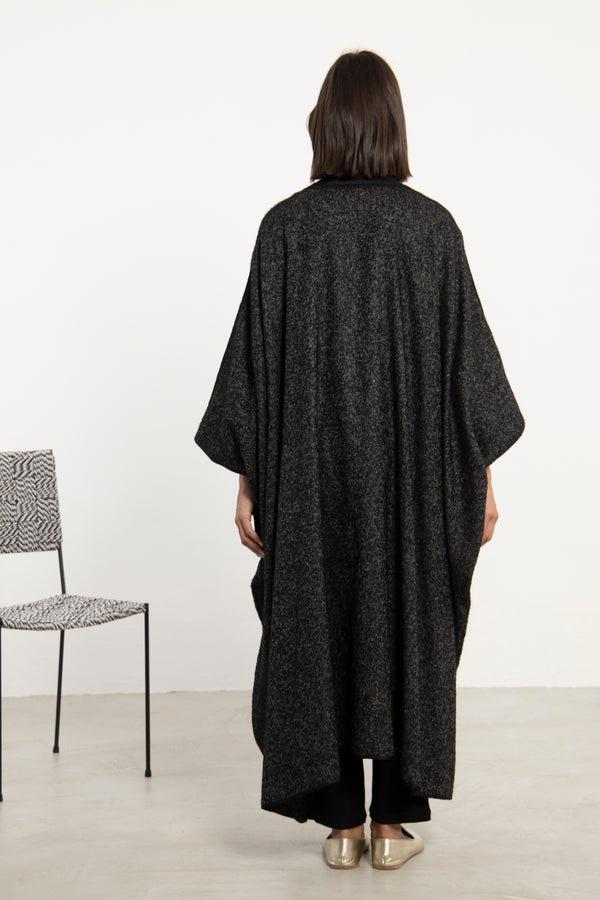 Aida Wool Black Abaya