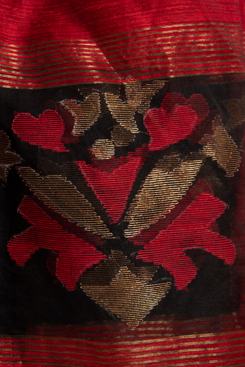 One-Of-A-Kind Madhuri Silk Red Dress
