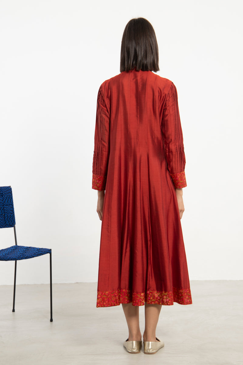 Wouroud Silk Red Dress