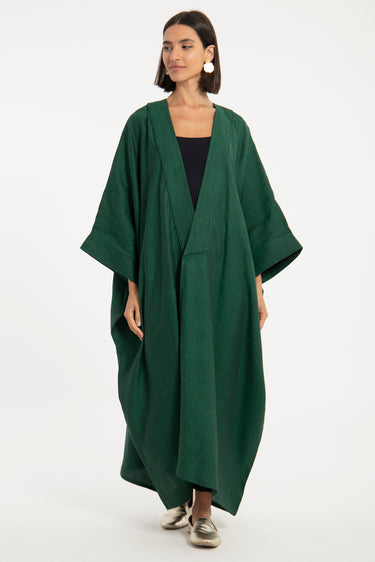 Mona Linen Abaya