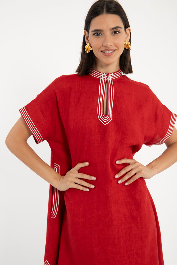Palmira Linen Jellaba