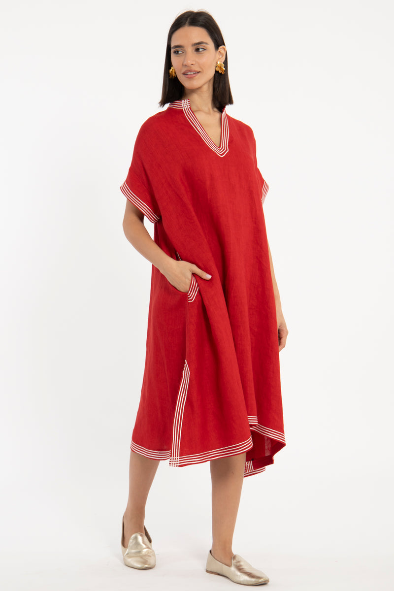 Palmira Linen Jellaba