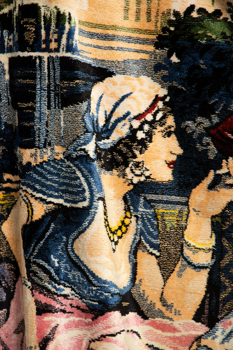 One-Of-a-Kind Tapestry Pastoral Coat