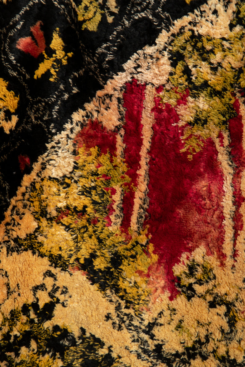 One-Of-a-Kind Tapestry Deer Coat