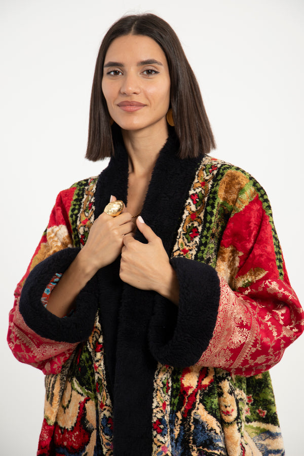 One-Of-a-Kind Tapestry Coat