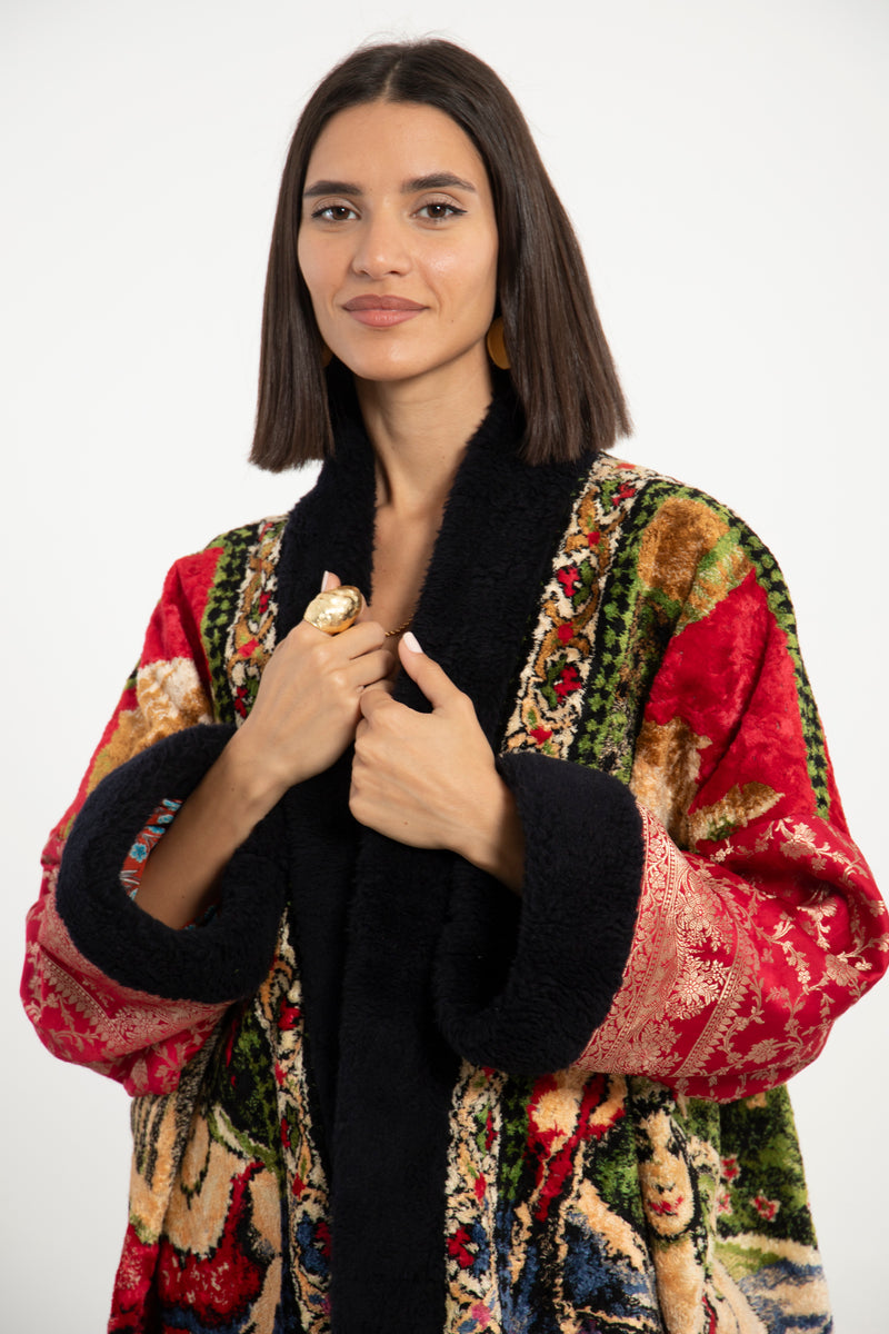 One-Of-a-Kind Tapestry Coat