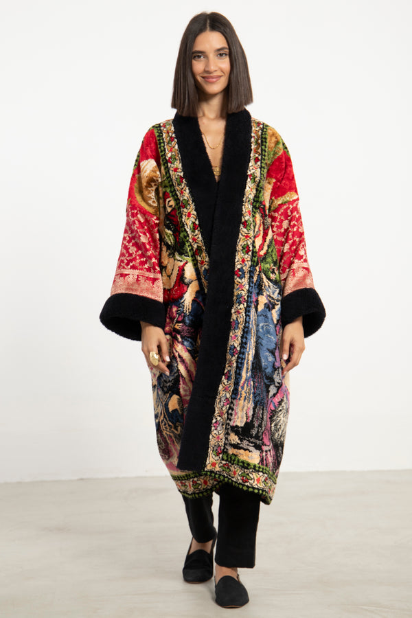 One-Of-a-Kind Tapestry Coat