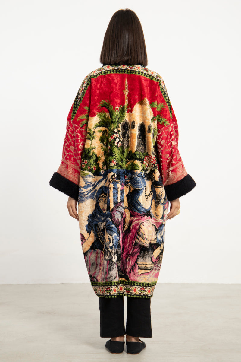 One-Of-a-Kind Tapestry Coat