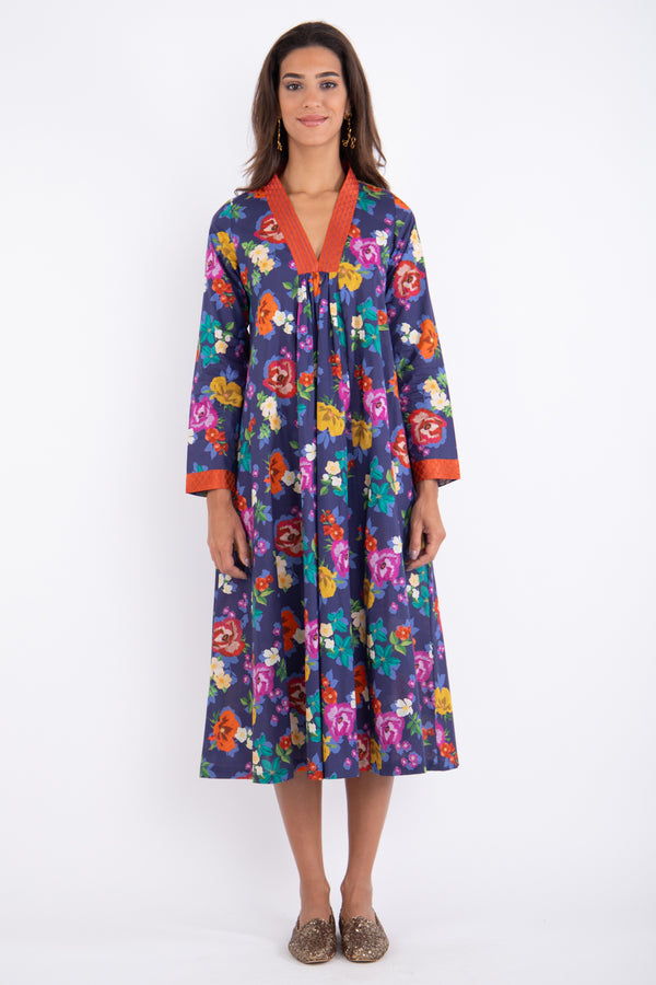 Jamila Liberty Cotton Floral Dress