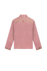 Orient 499 x Inaash Palestinian Embroidered Pink Shirt