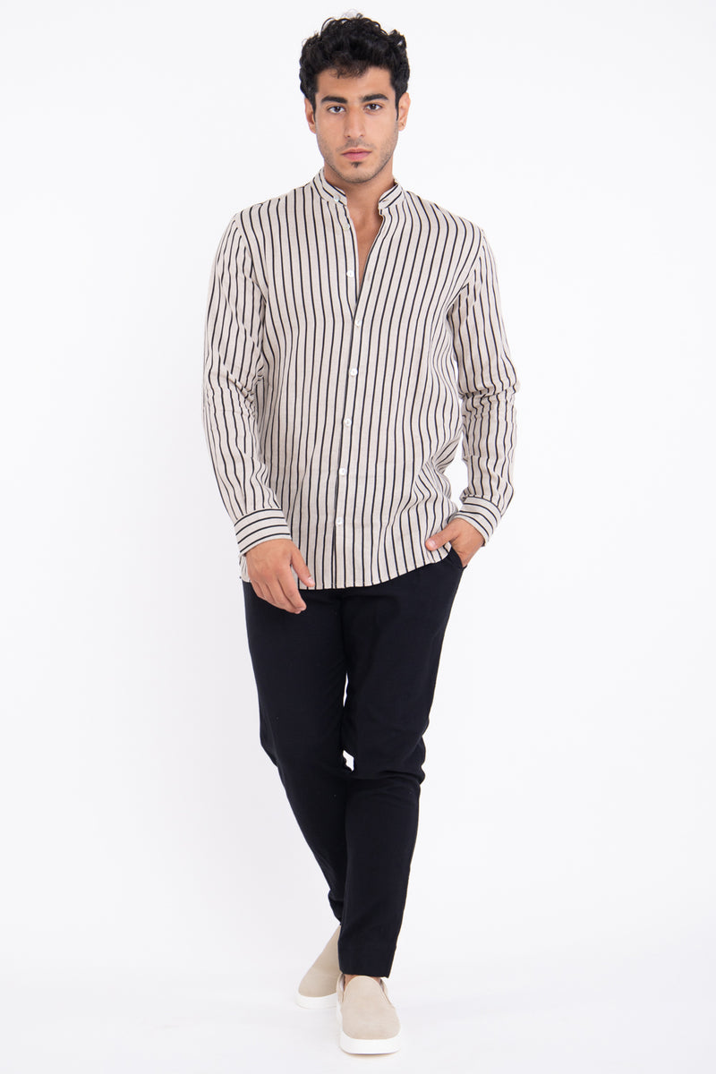 Philippe Cotton Striped Shirt