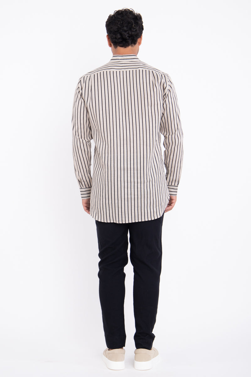 Philippe Cotton Striped Shirt