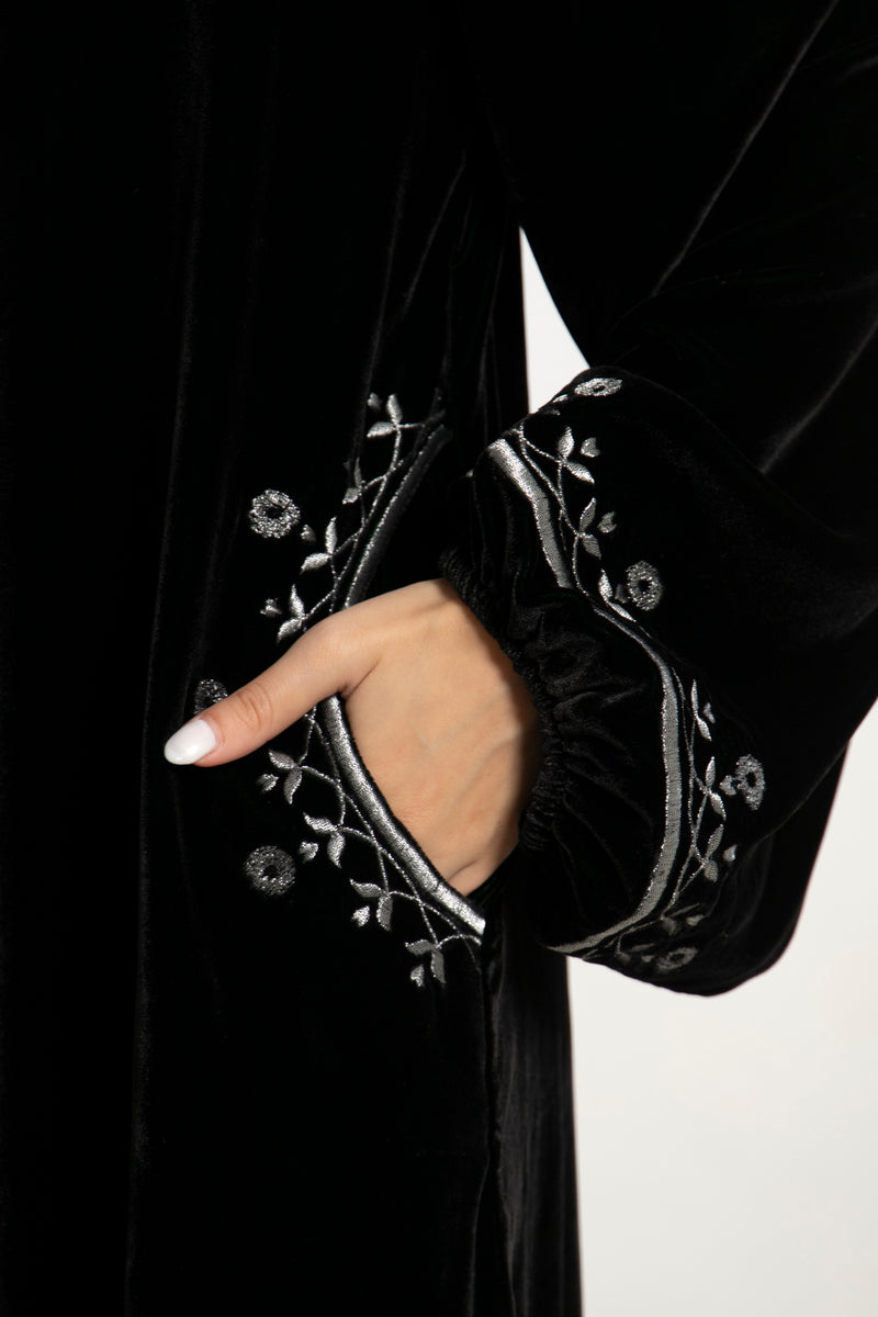 Hayat Velvet Kaftan