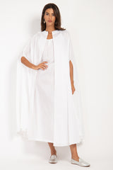 Sabah Fine Cotton White Set