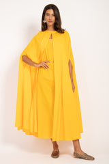 Sabah Fine Cotton Yellow Set