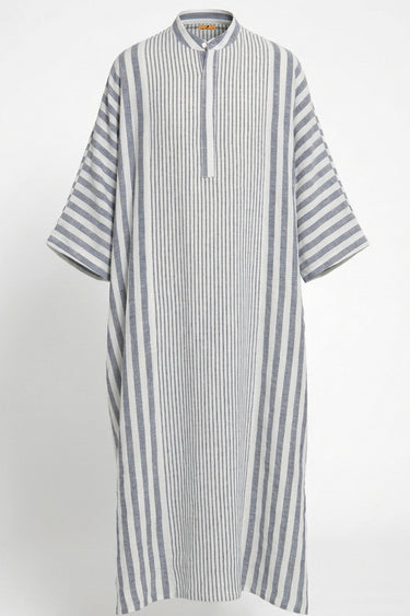Franki Linen Striped Jellaba