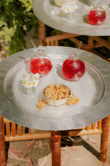 Pomegranate Glass Cup