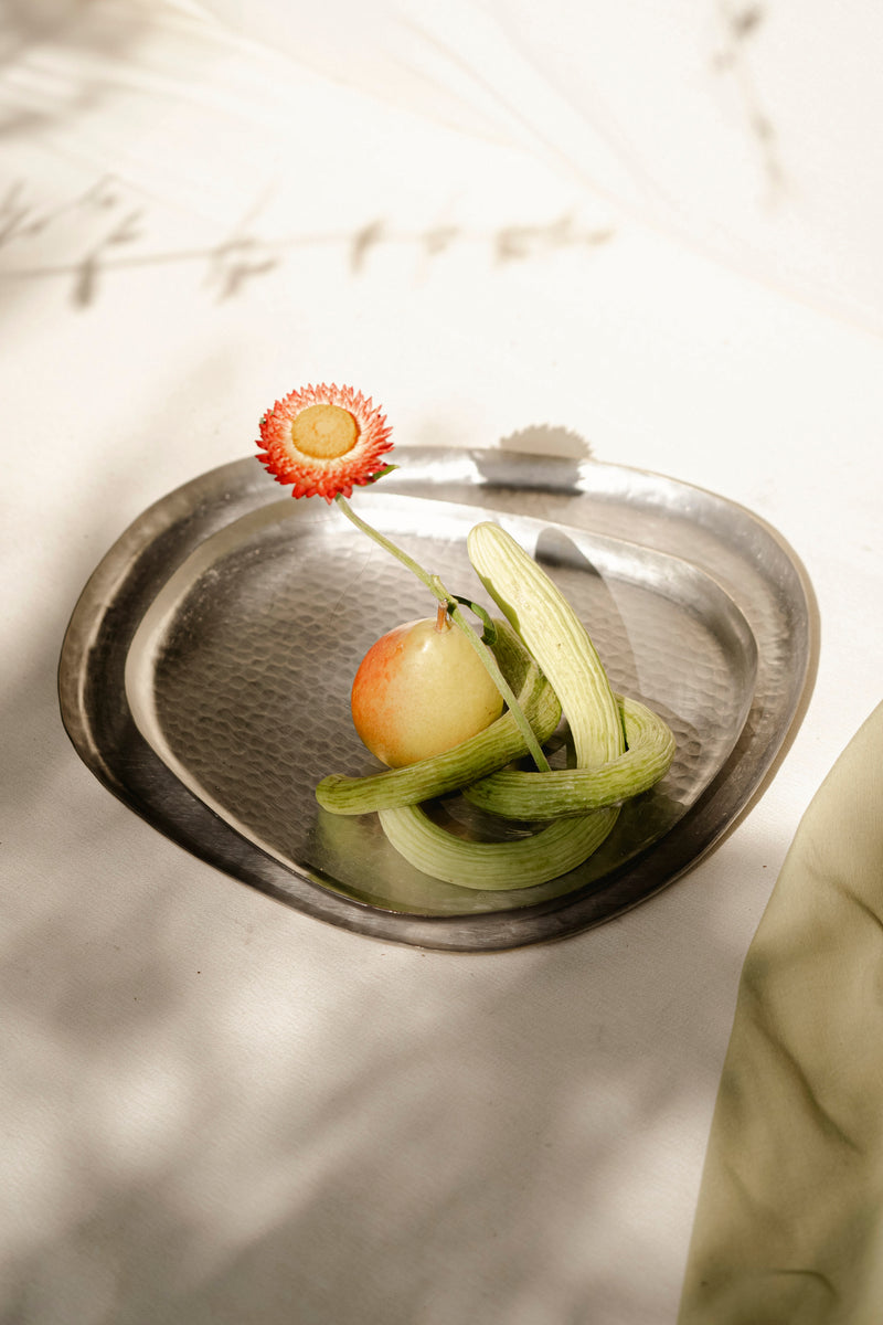 Organic Brass Tray