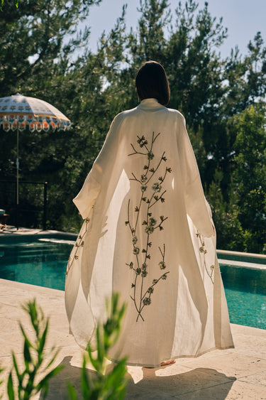 Nour Hand Embroidered Abaya