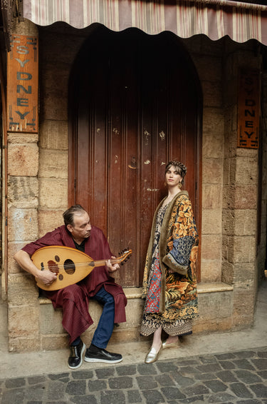 One-Of-a-Kind Tapestry Forest Coat