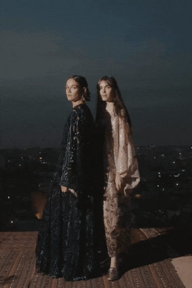 Carthage Tulle Silk Sequins Dress