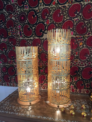 Calligraphy Iron Lamp