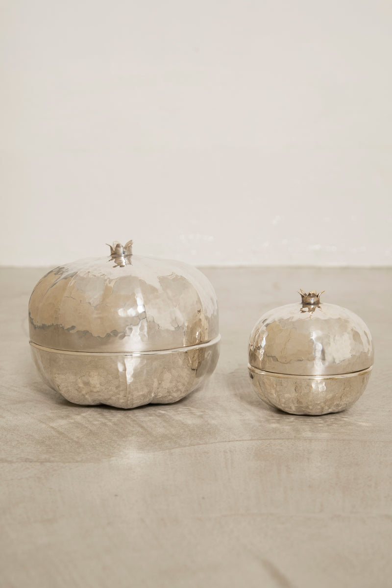 Brass Pomegranate Boxes Set