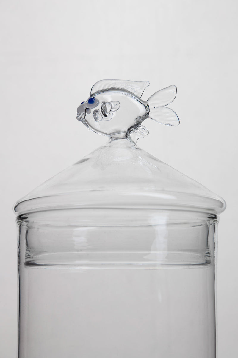 Fish Glass Jar