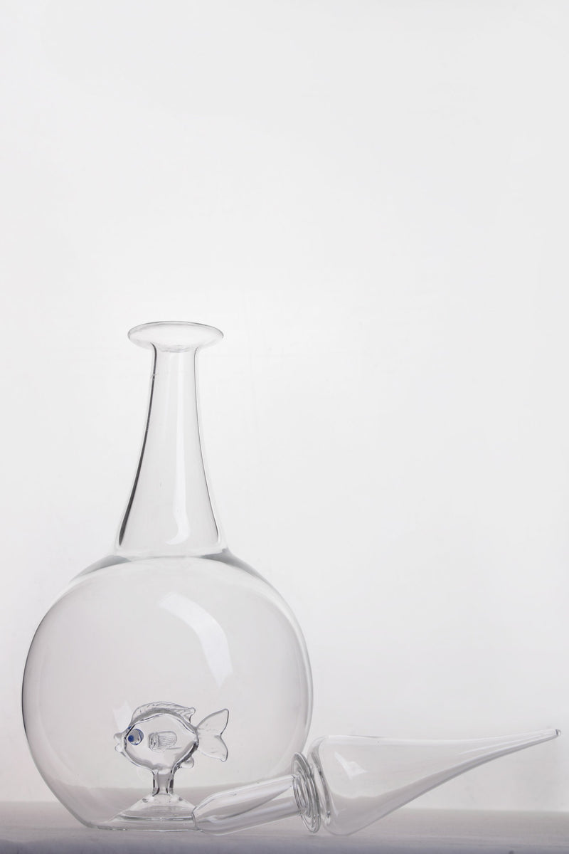 Glass Carafe with Fish - Orient 499